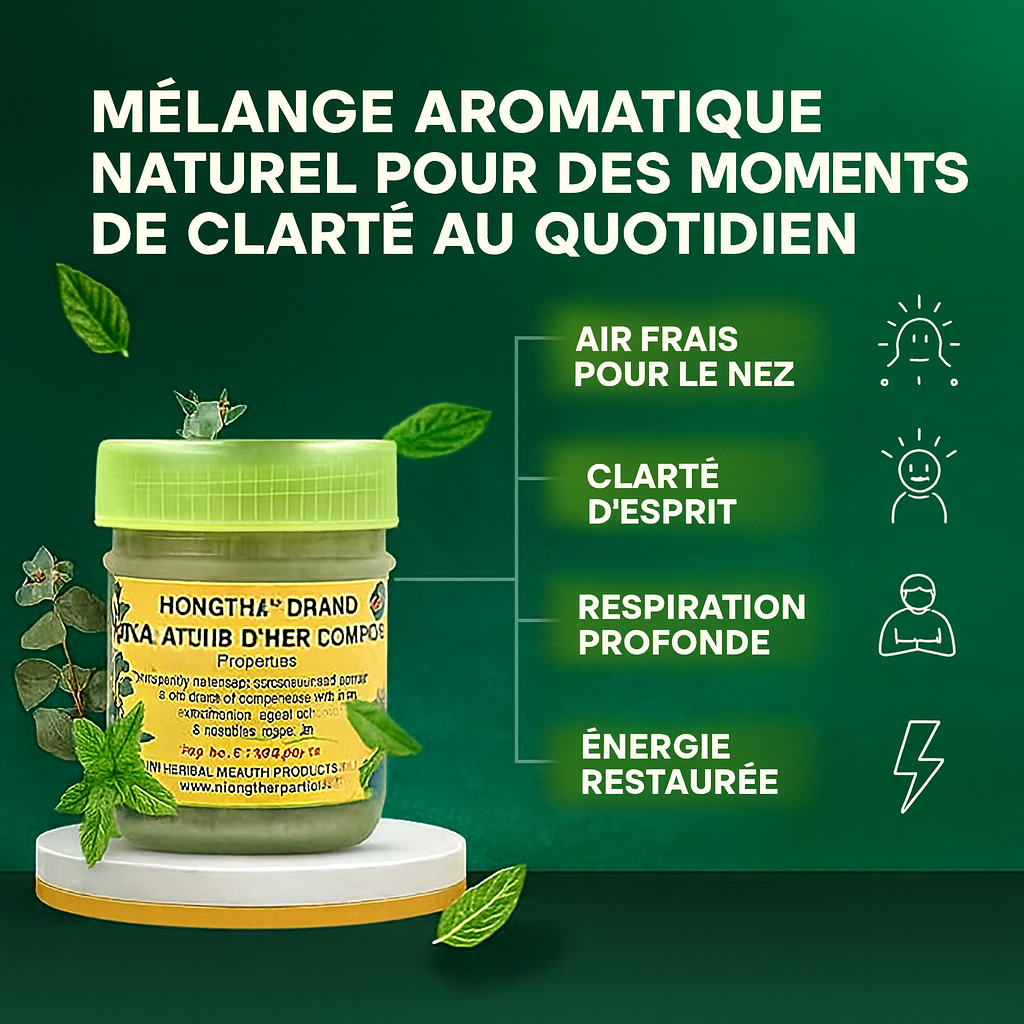 Hong thai 100% pur - Inhalateur d'aromathérapie